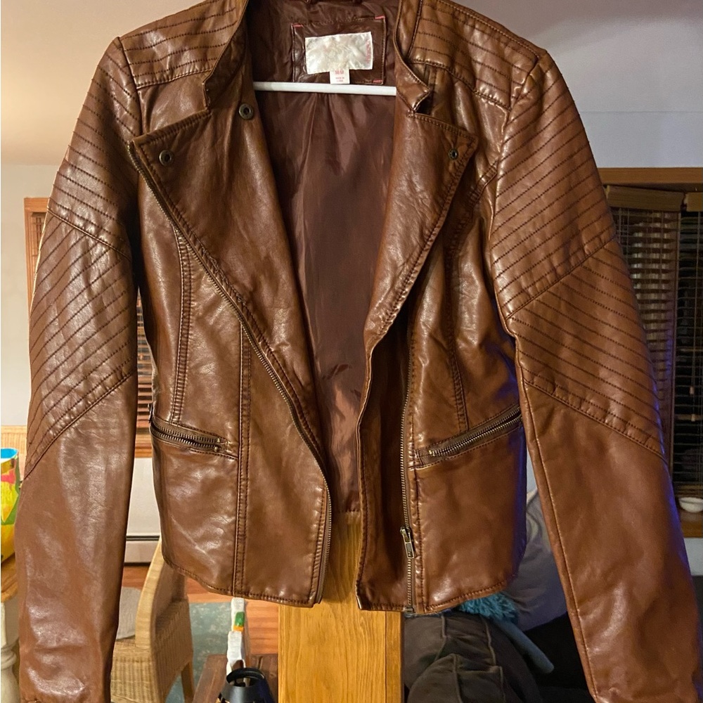Leather jacket